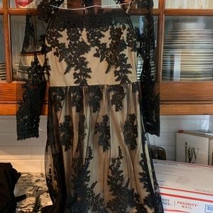 Jealous tomato fully lined lace dress.‎ Worn once